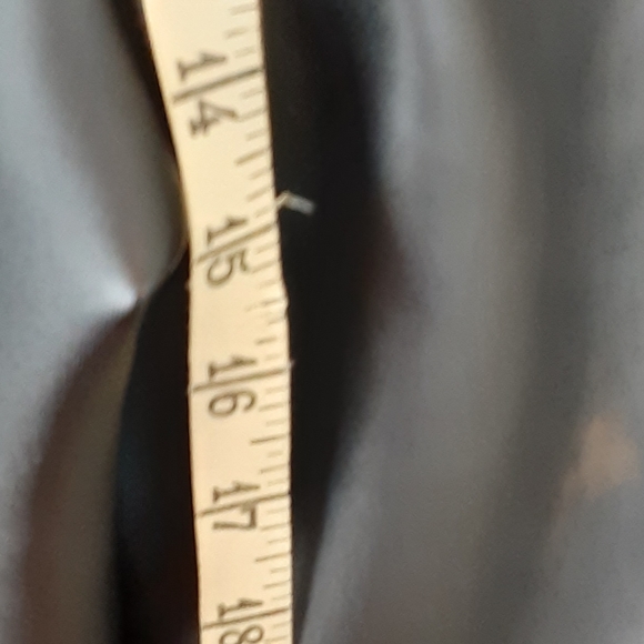 NWT Faux Leather Cargo Pants Distressed Patina - Picture 12 of 13